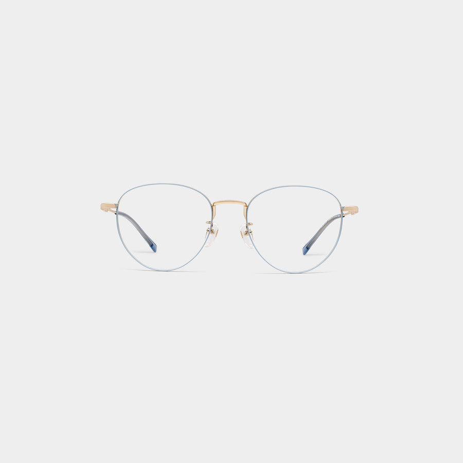 AMBITION - 梨形混合鈦金屬光學眼鏡