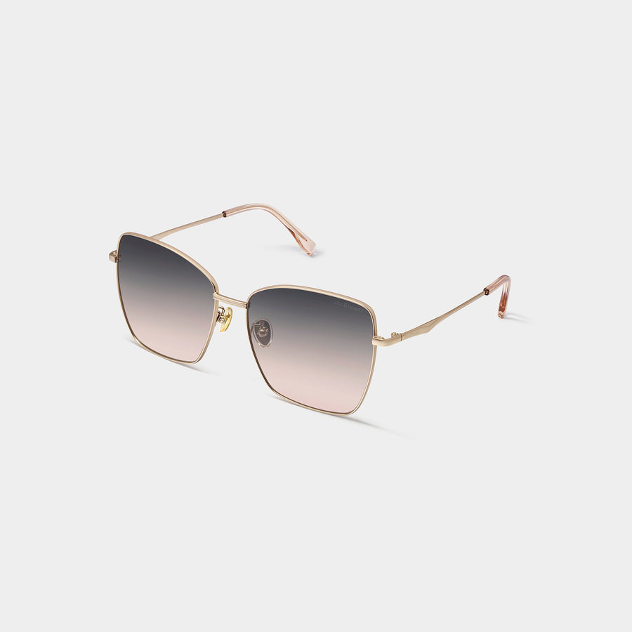 MAEVE - Butterfly-rectangular Metal Sunglasses