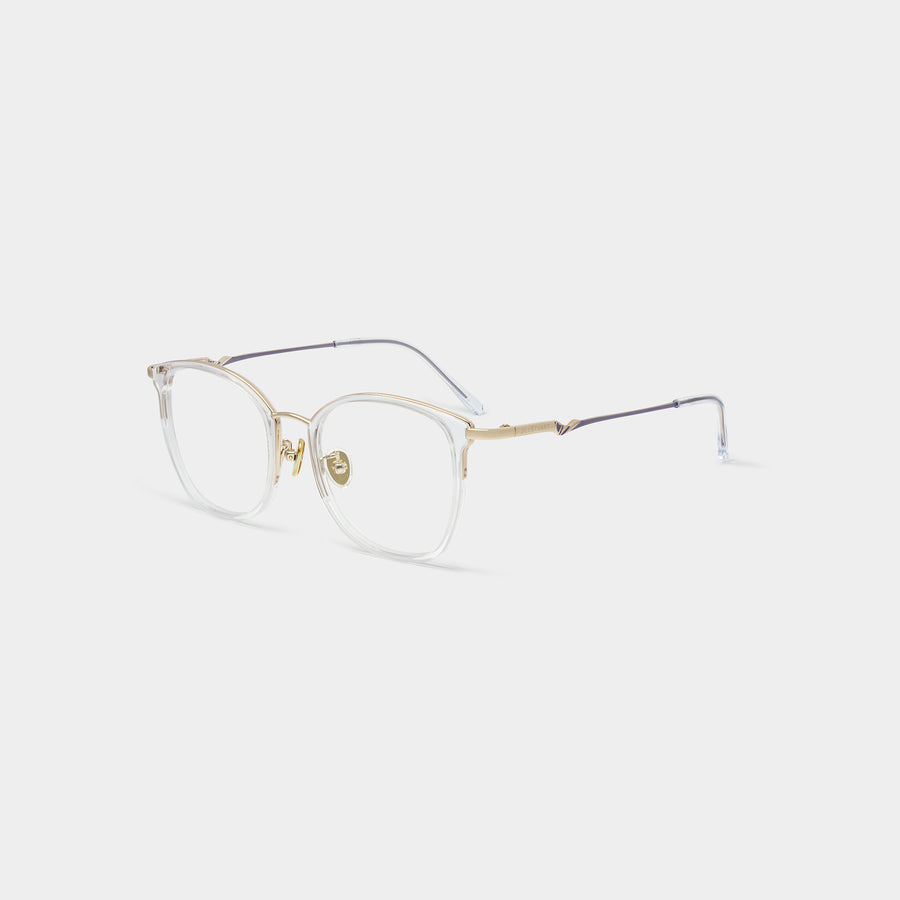MYIA - Square Acetate & Titanium Optical Glasses